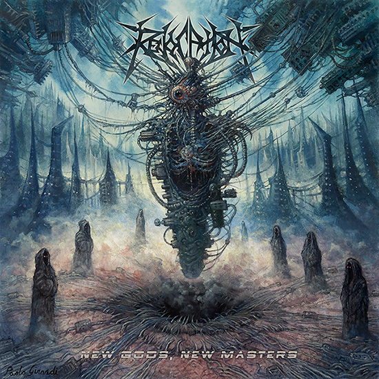 Revocation New Gods, New Masters cover artwork Revocation New Gods, New Masters