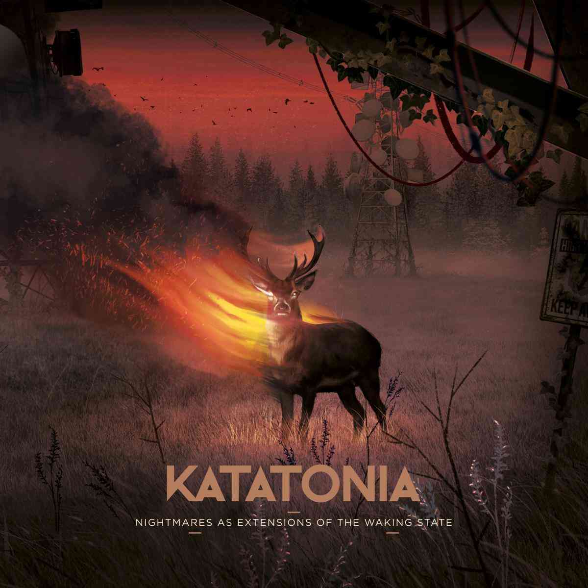 album cover katatonia Nightmares as Extensions of the Waking State