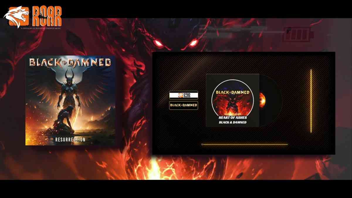 BLACK and DAMNED Heart Of Ashes Video