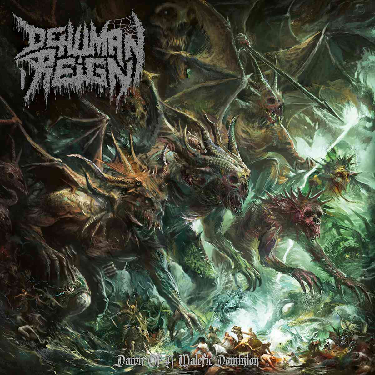 cover artwork Dehuman Reign Dawn of a Malefic Dominion