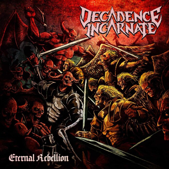 cover artwork DECADENCE INCARNATE Eternal Rebellion