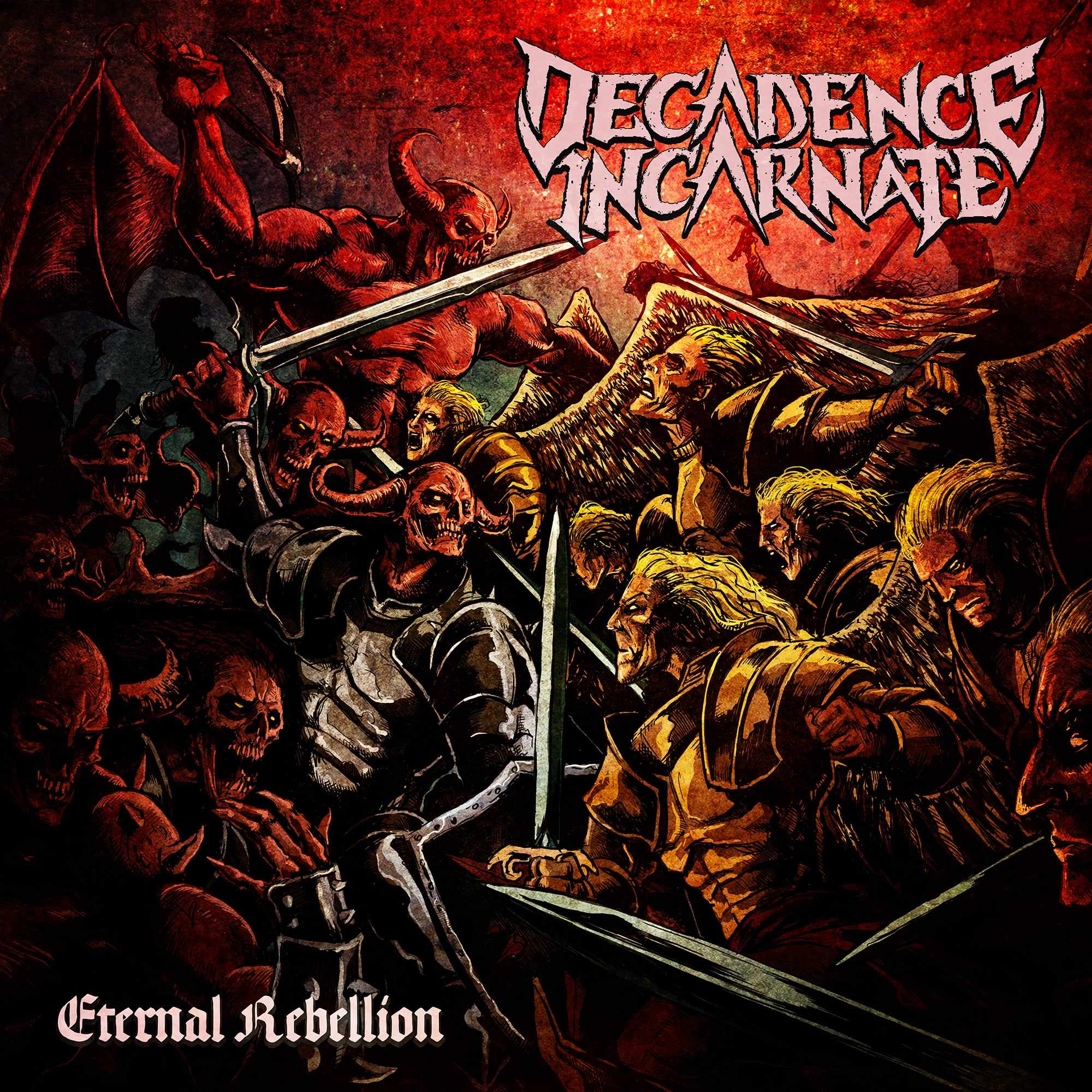 cover artwork DECADENCE INCARNATE Eternal Rebellion