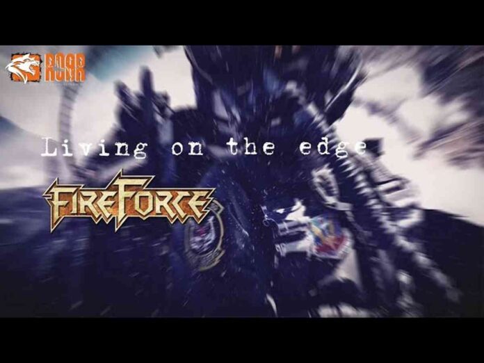 Living on the Edge video of belgium power metal band FIREFORCE