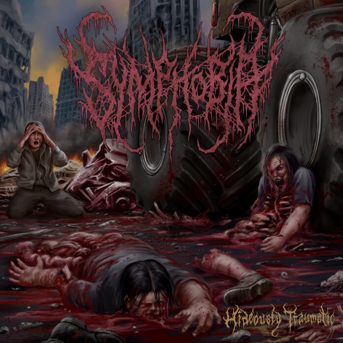 cover artwork SYMPHOBIA Hideously Traumatic