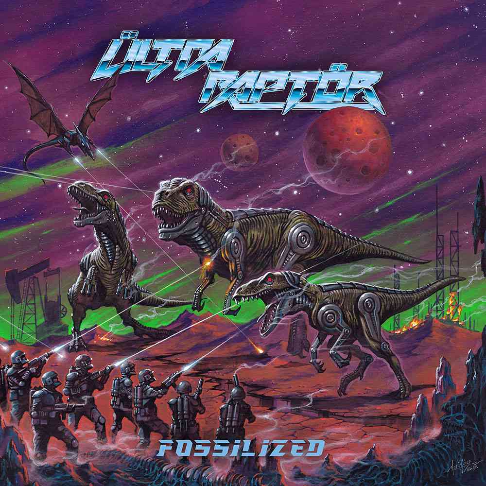 cover artwork ultra raptor fossilized