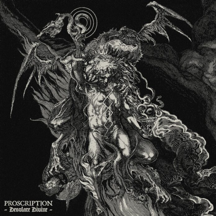 cover artwork PROSCRIPTION Desolate Divine