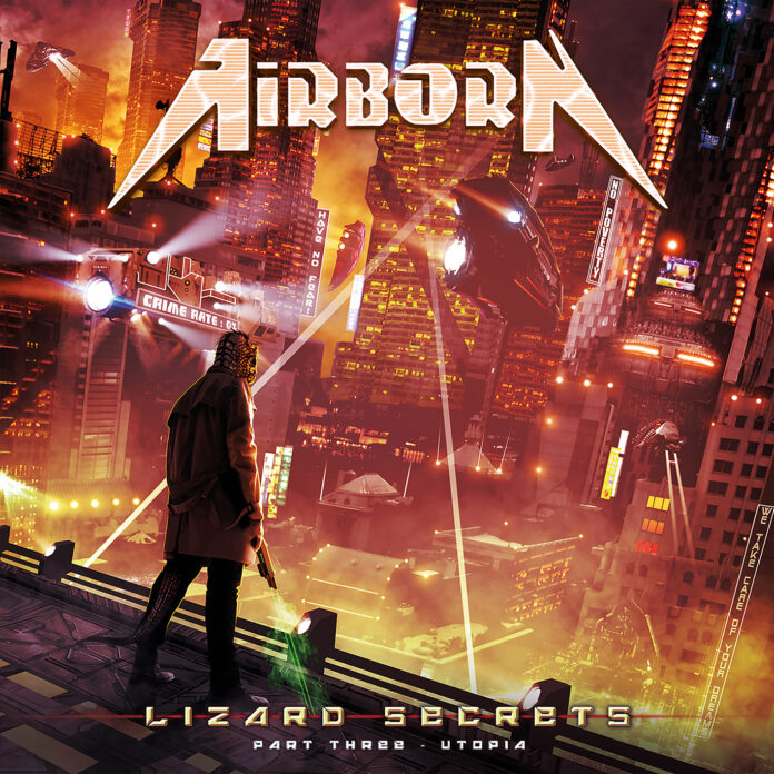Airborn – The Lizard Secrets Part Three - Utopia - Artwork
