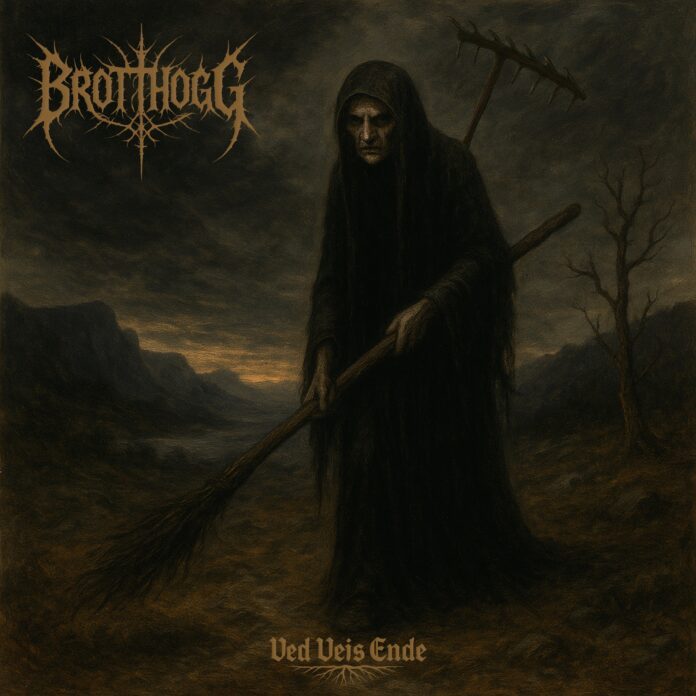 cover artwork BROTTHOGG Ved Veis Ende