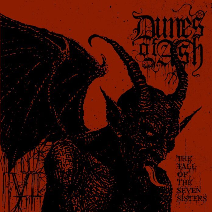 cover artwork DUNES OF ASH The Fall of the Seven Sisters