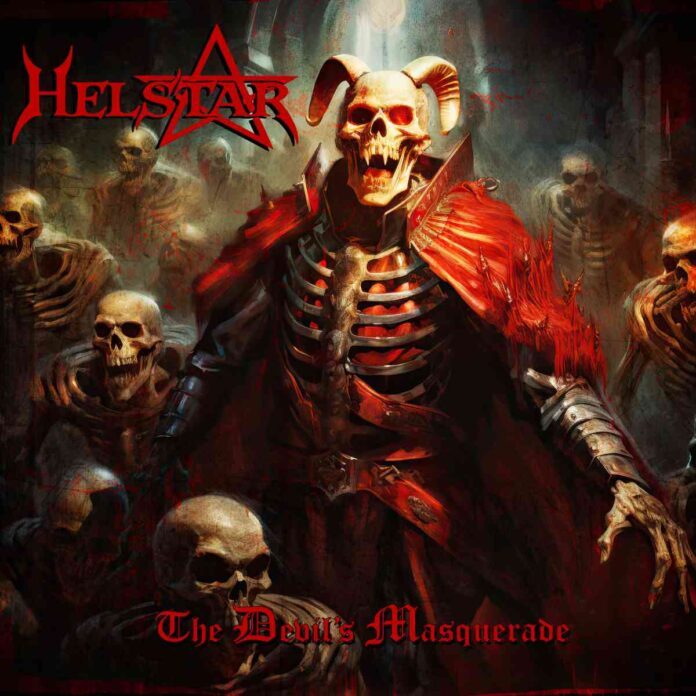 HELSTAR The Devils Masquerade album cover