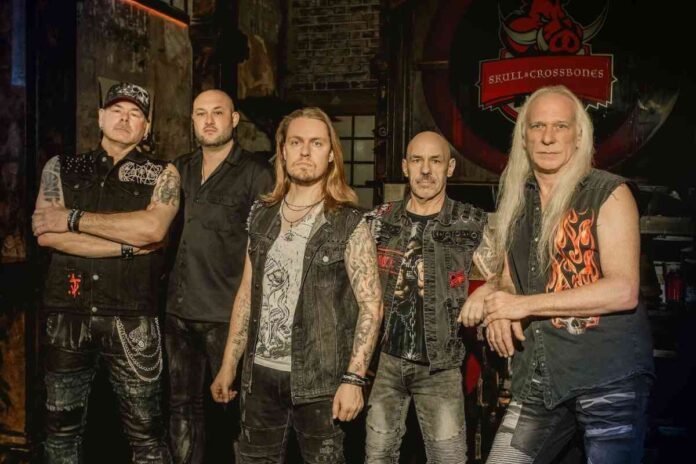 picture of german heavy metal band SKULL and CROSSBONES