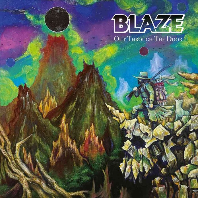 BLAZE Out Through The Door album cover