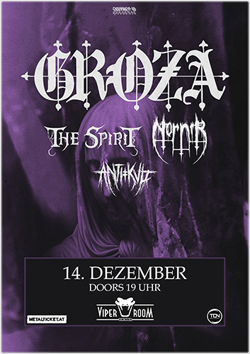 Groza Tour Poster Groza Tour Poster