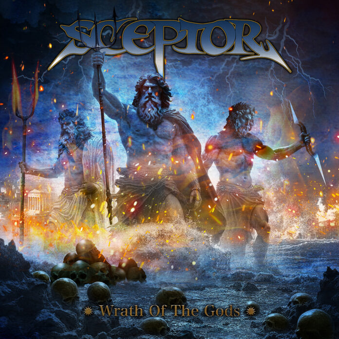 Sceptor – Wrath Of The Gods - Artwork