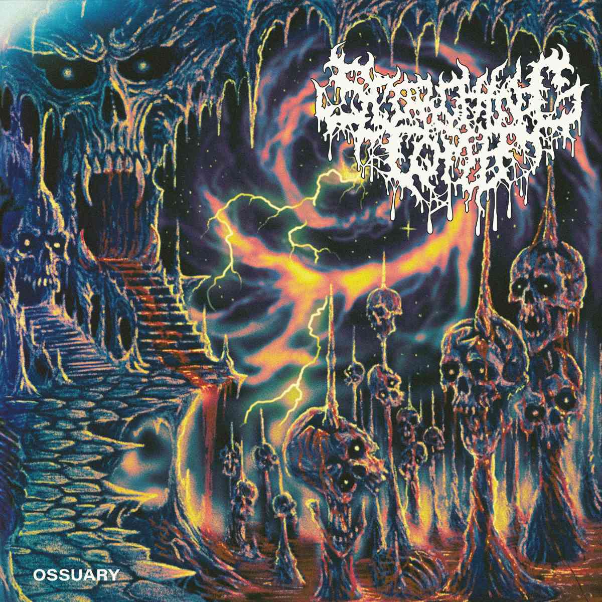 Scorching Tomb - Ossuary - artwork Scorching Tomb - Ossuary - album cover