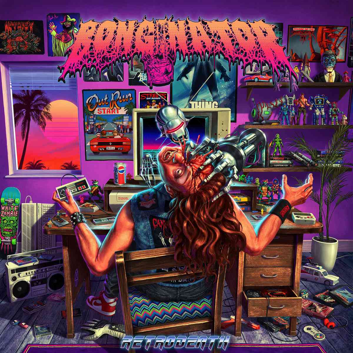 boginator Retrodeath artwork boginator Retrodeath album cover