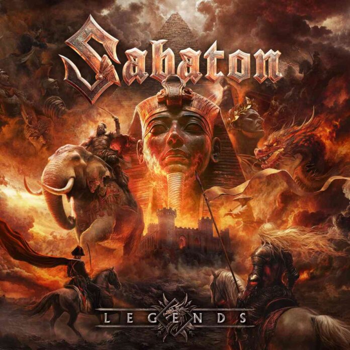 sabaton - legends - album cover