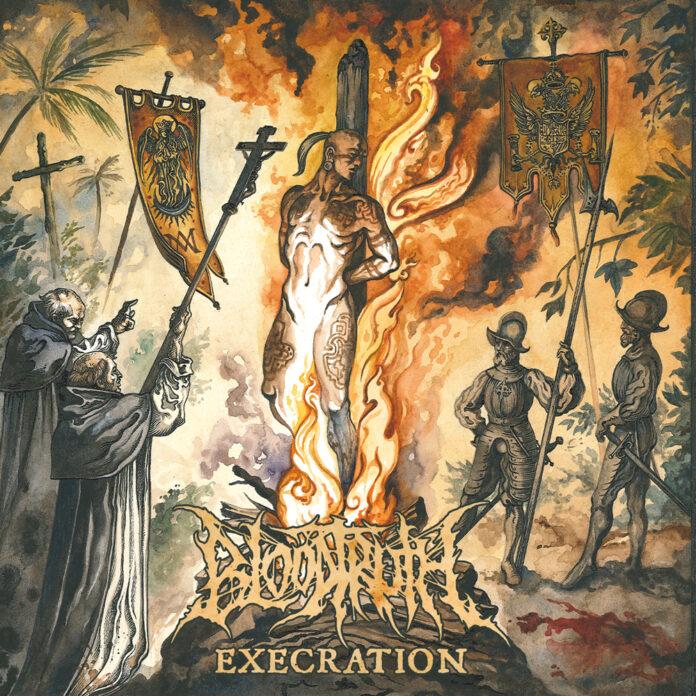 cover artwork BLOODTRUTH Execration