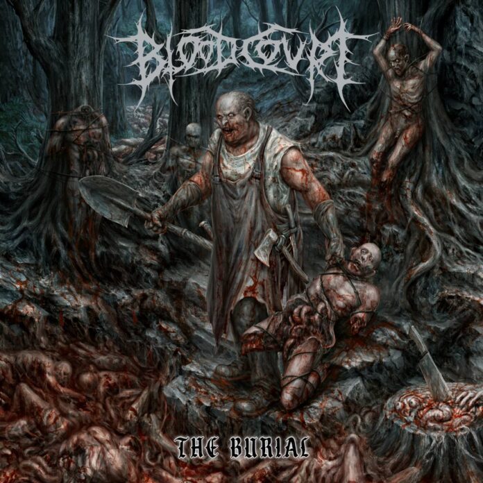 Blood Court The Burial album cover