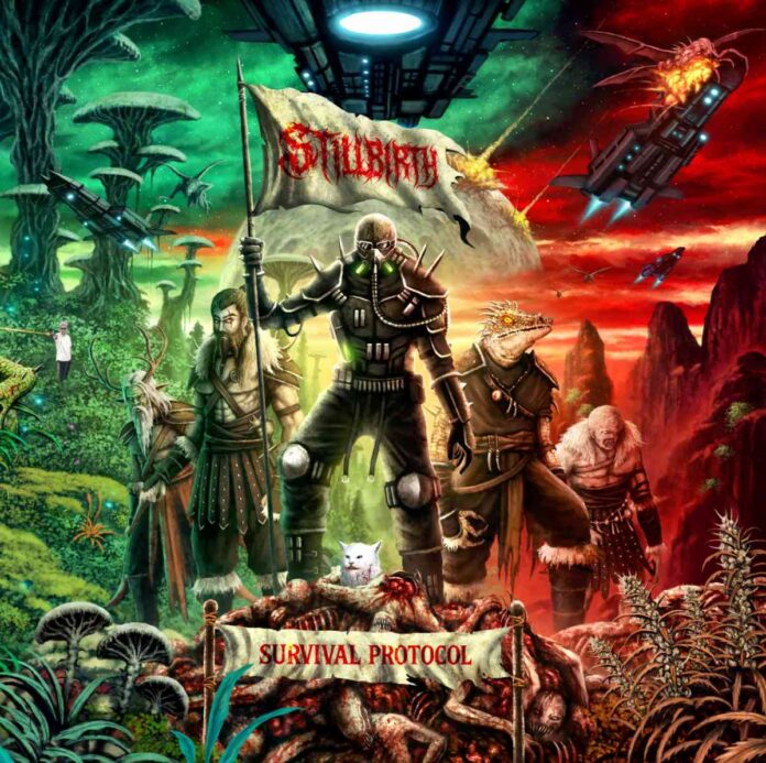 STILLBIRTH - Survival Protocol - album cover