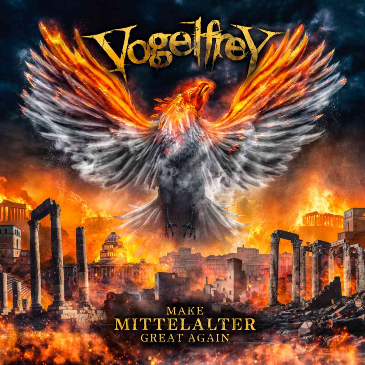 Vogelfrey Make Mittelalter Great Again artwork Vogelfrey Make Mittelalter Great Again album cover