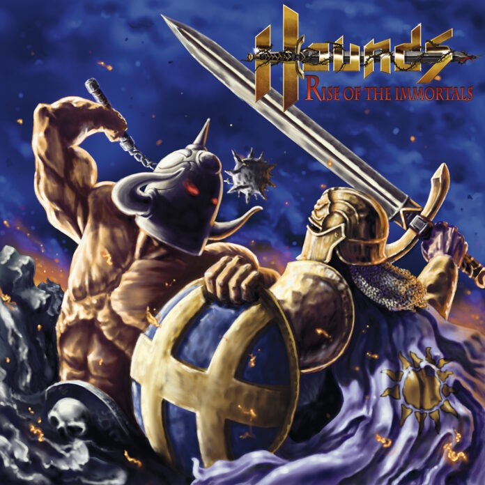 Hounds – Rise Of The Immortals - Artwork