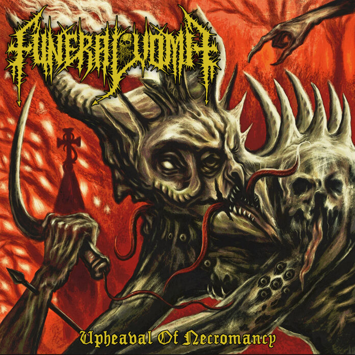 cover artwork FUNERAL VOMIT Upheaval Of Necromancy