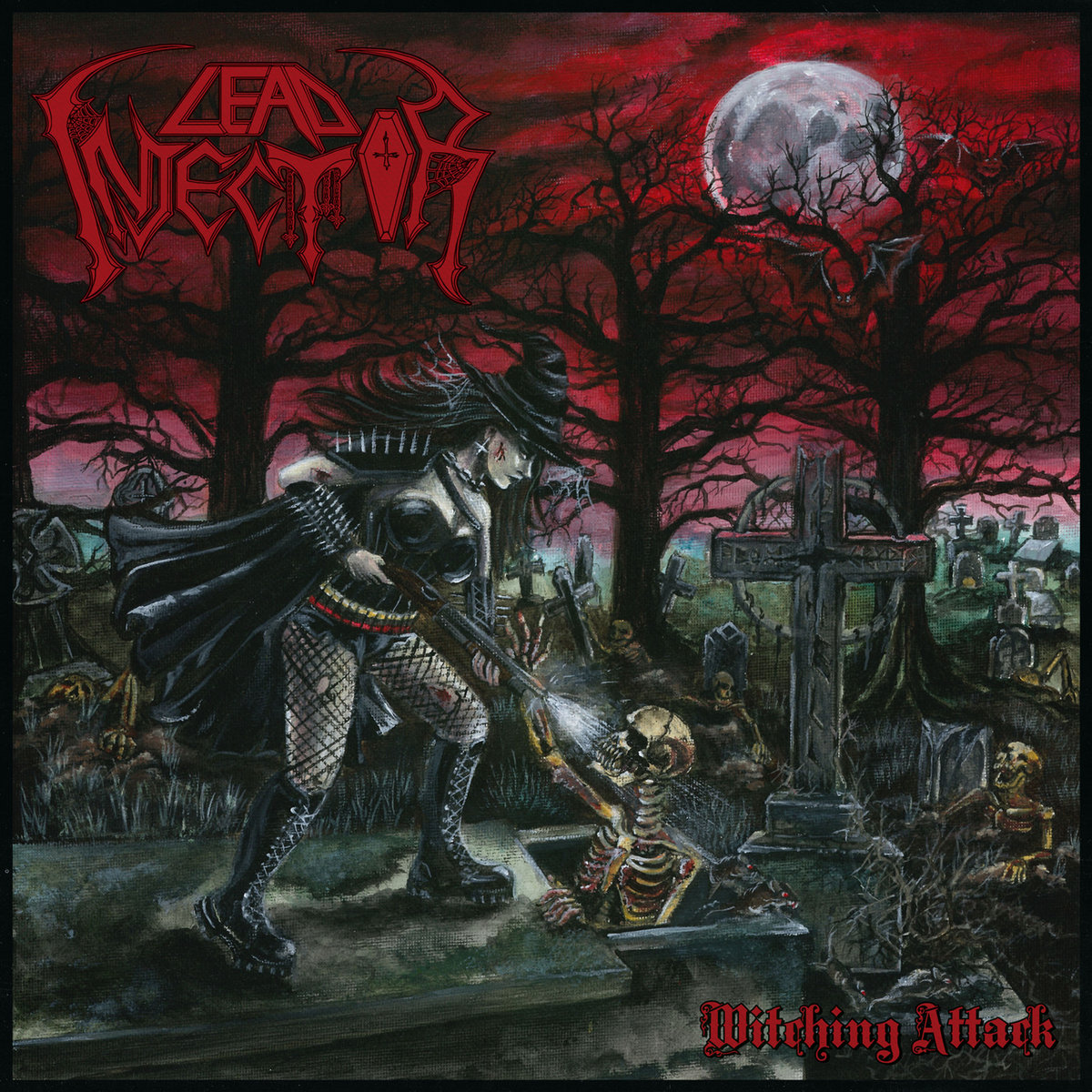 LEAD INJECTOR witching attack album cover
