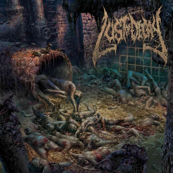 LUST OF DECAY Entombed In Sewage album cover