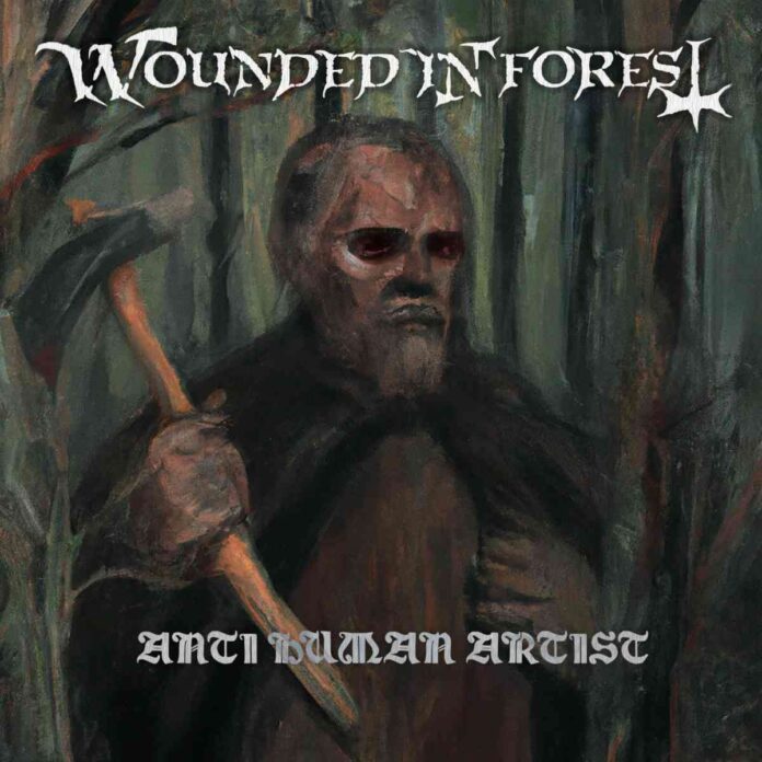 Wounded In Forest - Antihuman Artist - album cover
