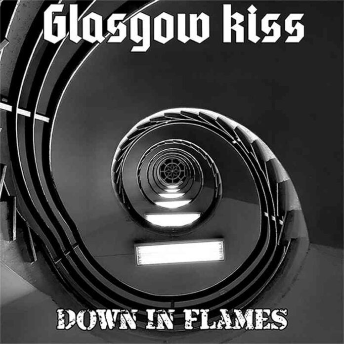 glasgow kiss - down in flames - album cover