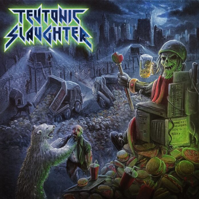 cover artwork TEUTONIC SLAUGHTER Cheap Food
