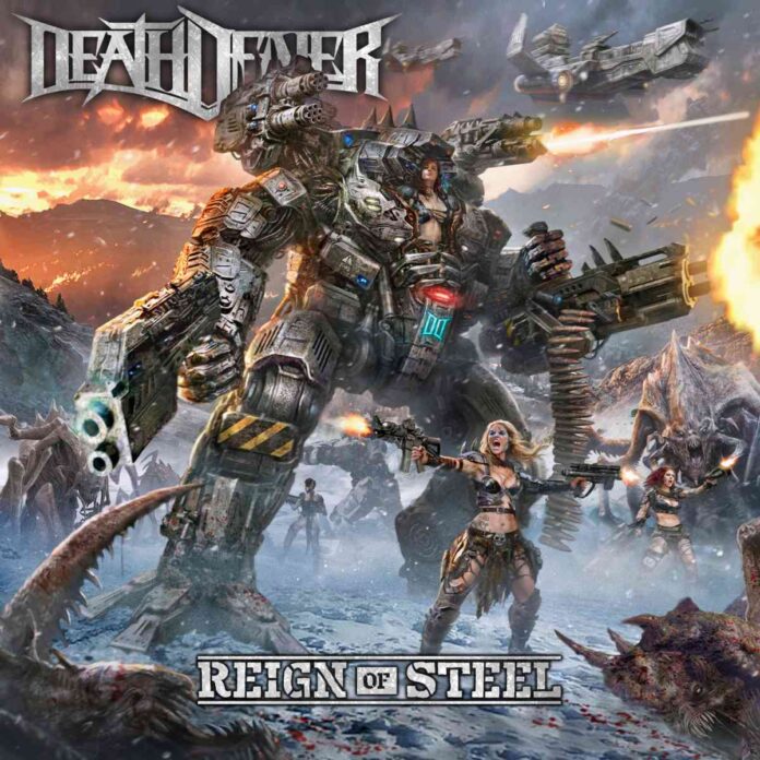 DEATH DEALER - Reign Of Steel - cover artwork