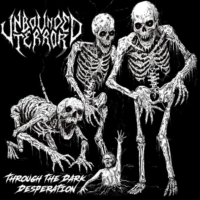 cover artwork UNBOUNDED TERROR Through the Dark Desperation
