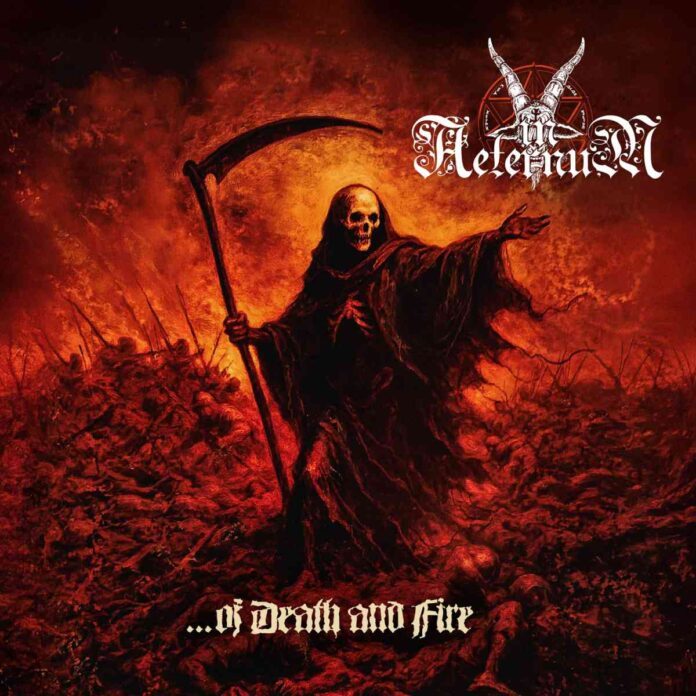 cover artwork IN AETERNUM ...Of Death and Fire