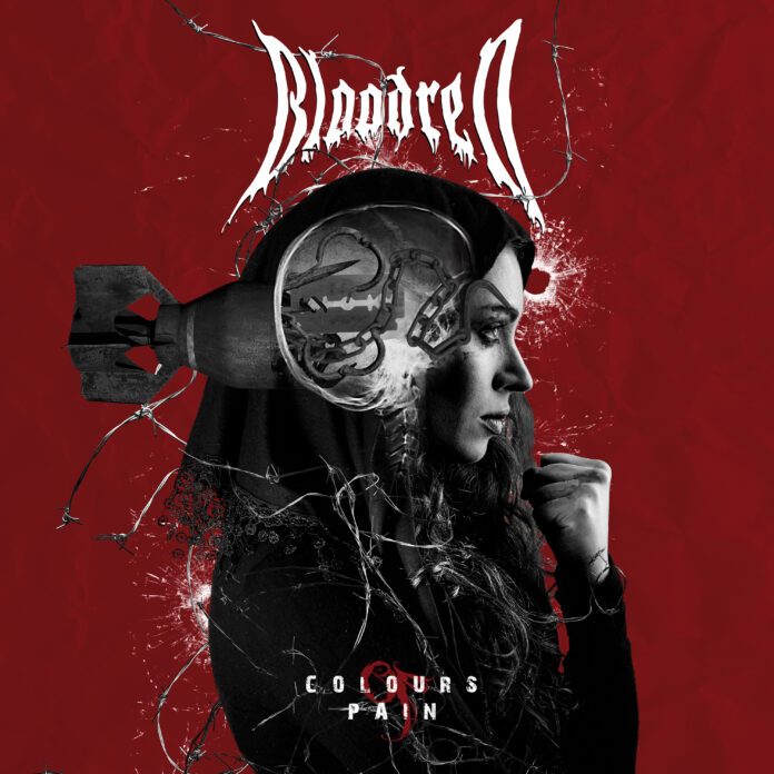 cover artwork BLOODRED Colours Of Pain