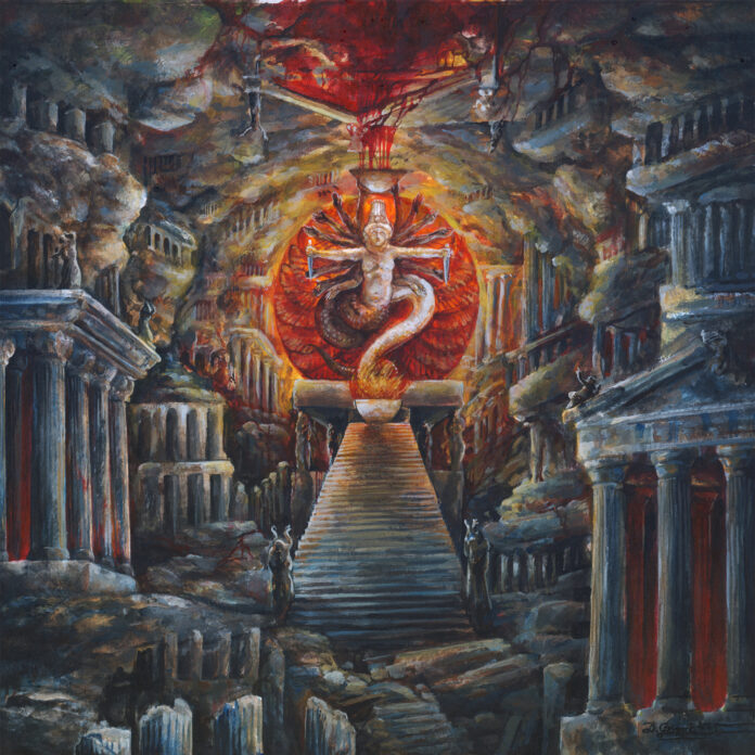 cover artwork ENSANGUINATE Death Saturnalia