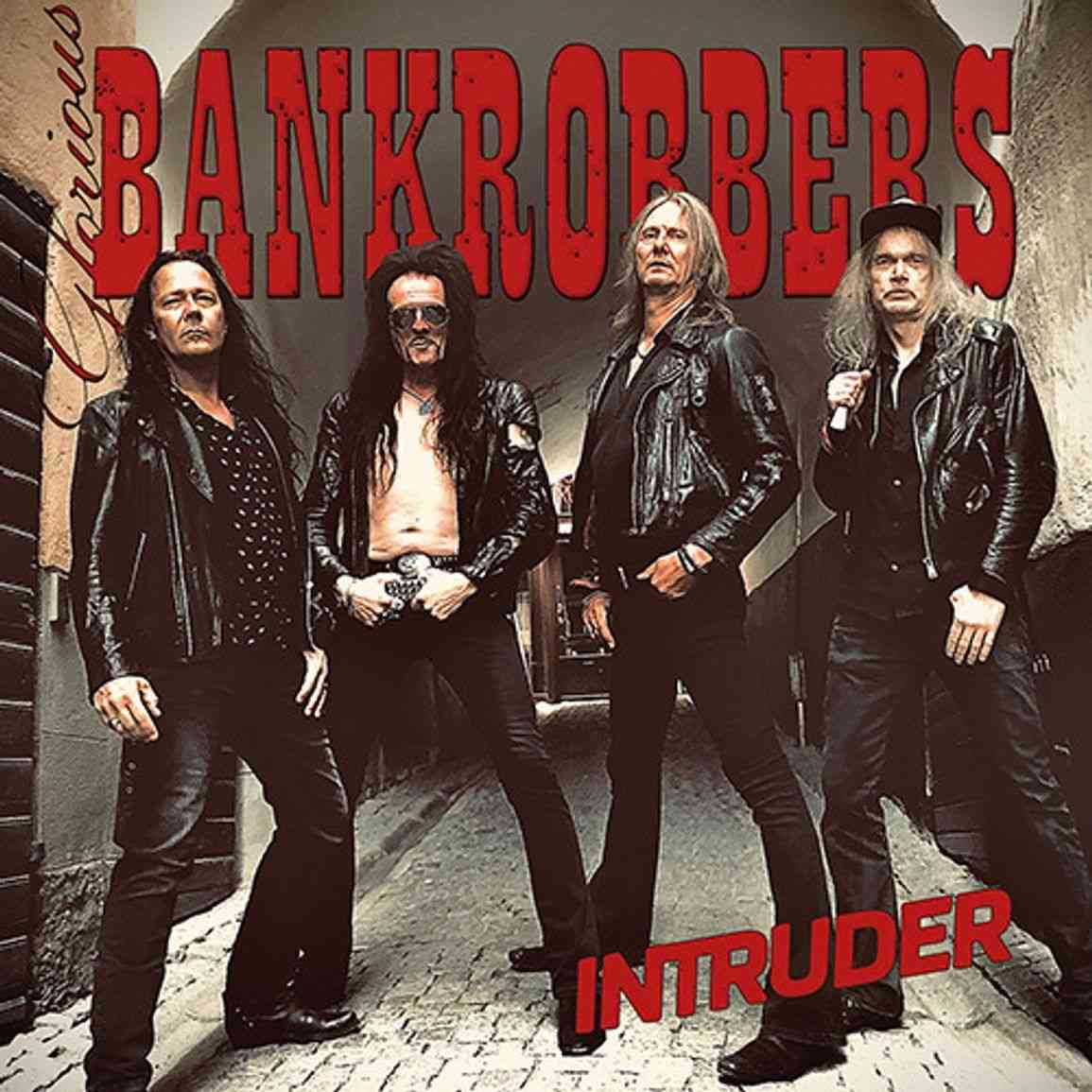 GLORIOUS BANKROBBERS - Intruder - artwork album cover GLORIOUS BANKROBBERS - Intruder