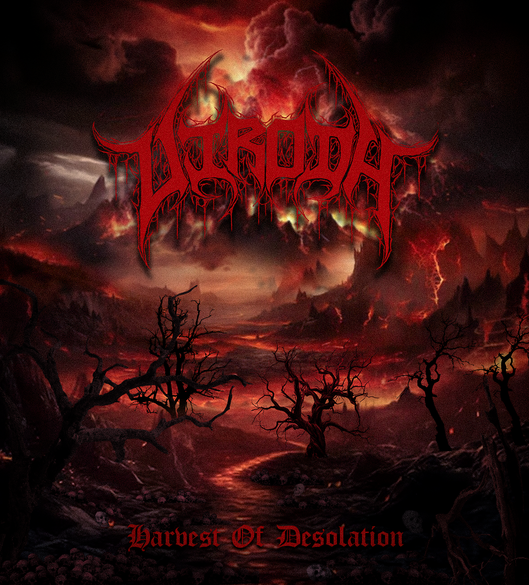 VIRODH Harvest of Desolation cover artwork VIRODH Harvest of Desolation