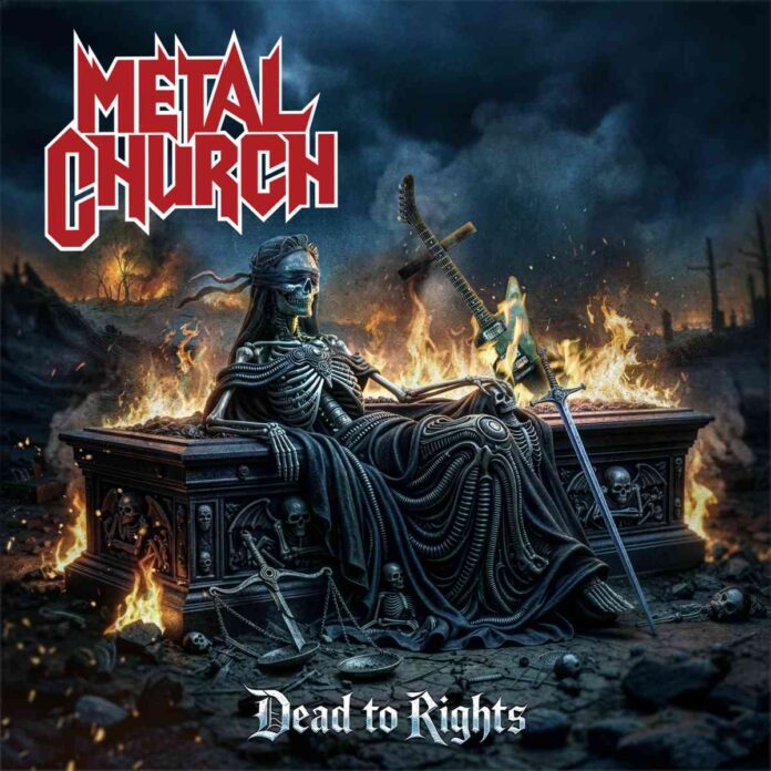metal church - dead to rights - artwork metal church - dead to rights - album cover