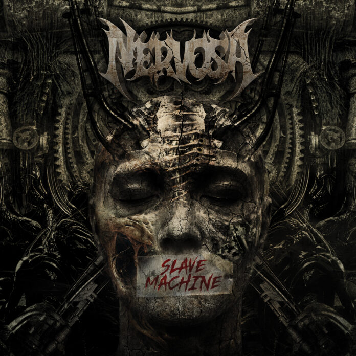 cover artwork NERVOSA Slave Machine