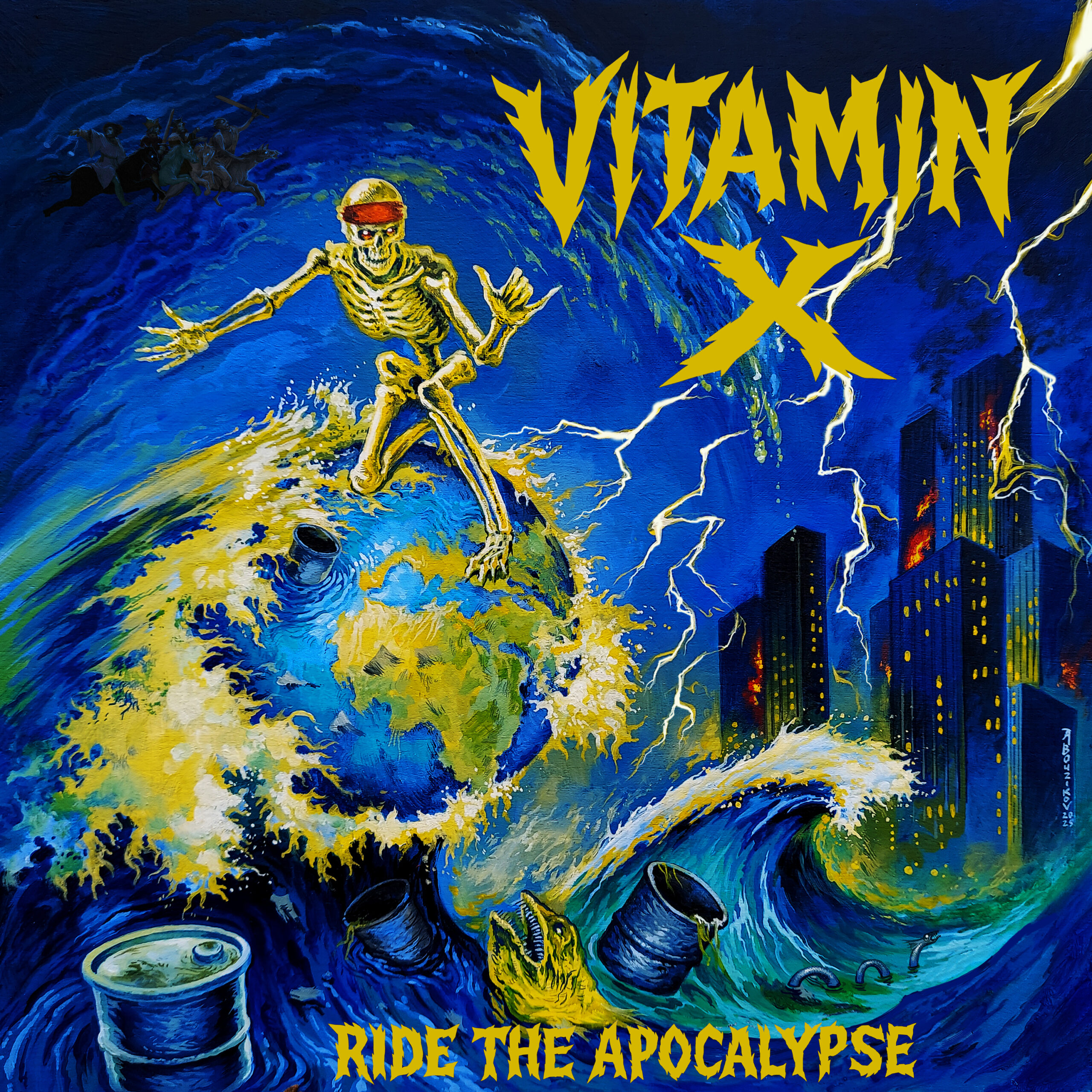 cover artwork VITAMIN X Ride The Apocalypse