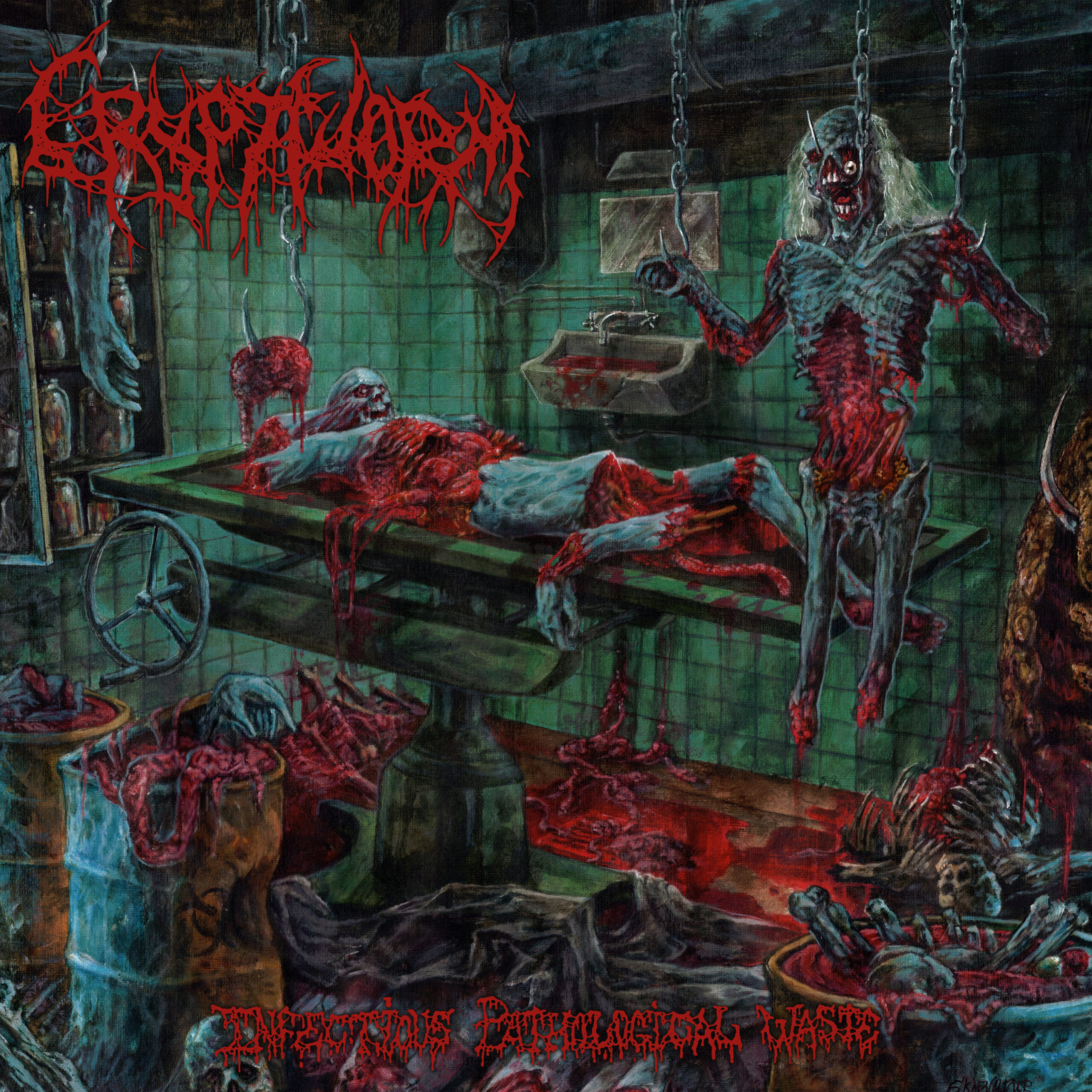 CRYPTWORM Infectious Pathological Waste cover artwork CRYPTWORM Infectious Pathological Waste