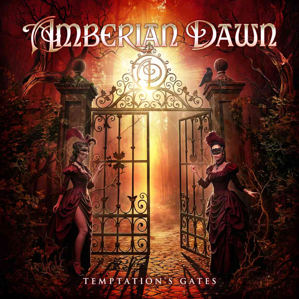AMBERIAN DAWN - Temptations Gates - album cover