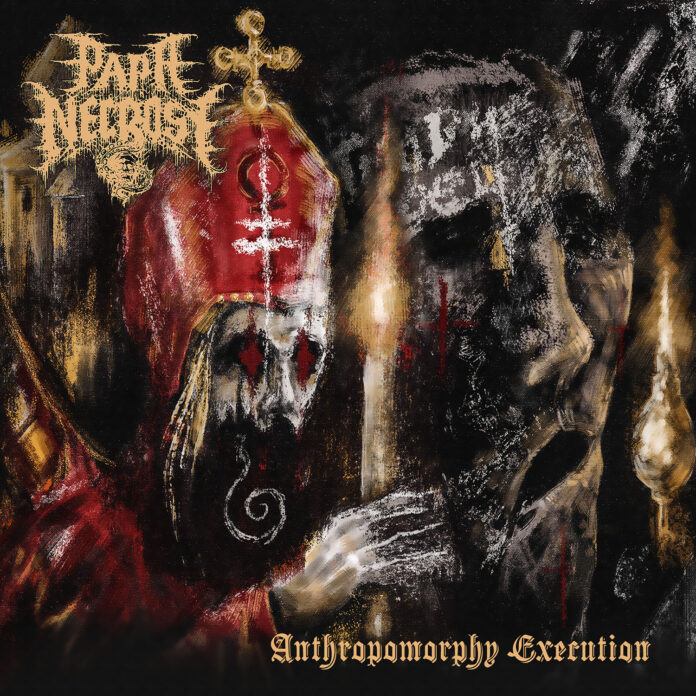 cover artwork PAPA NECROSE Anthropomorphy Execution