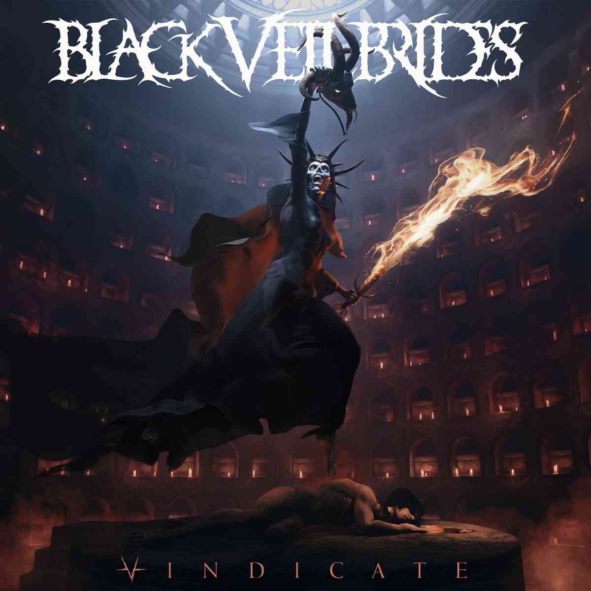 Black Veil Brides - Vindicate - album cover