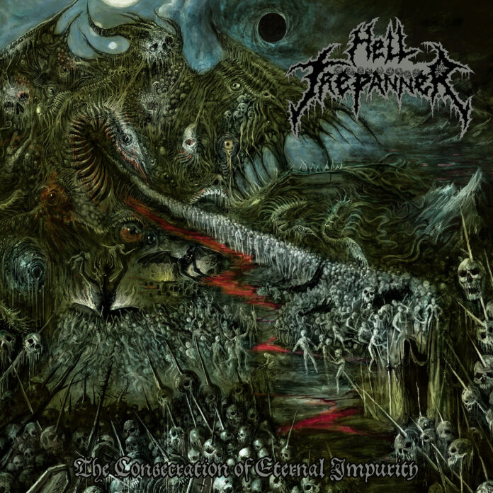 cover artwork HELL TREPANNER The Consecration Of Eternal Impurity