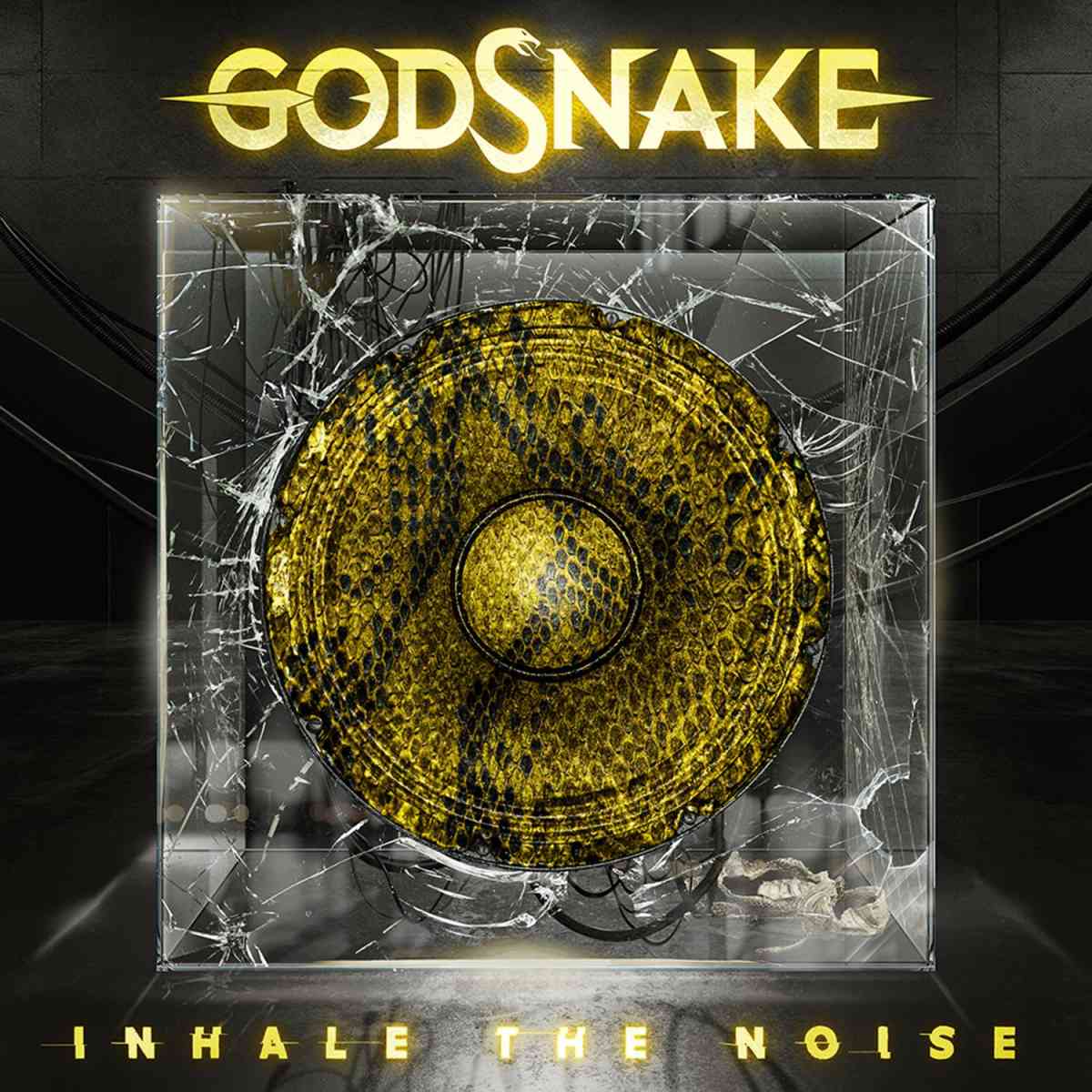 GODSNAKE - Inhale The Noise - album cover