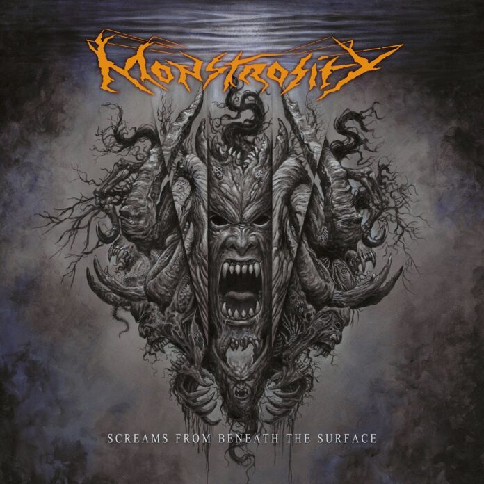 cover artwork MONSTROSITY Screams From Beneath The Surface