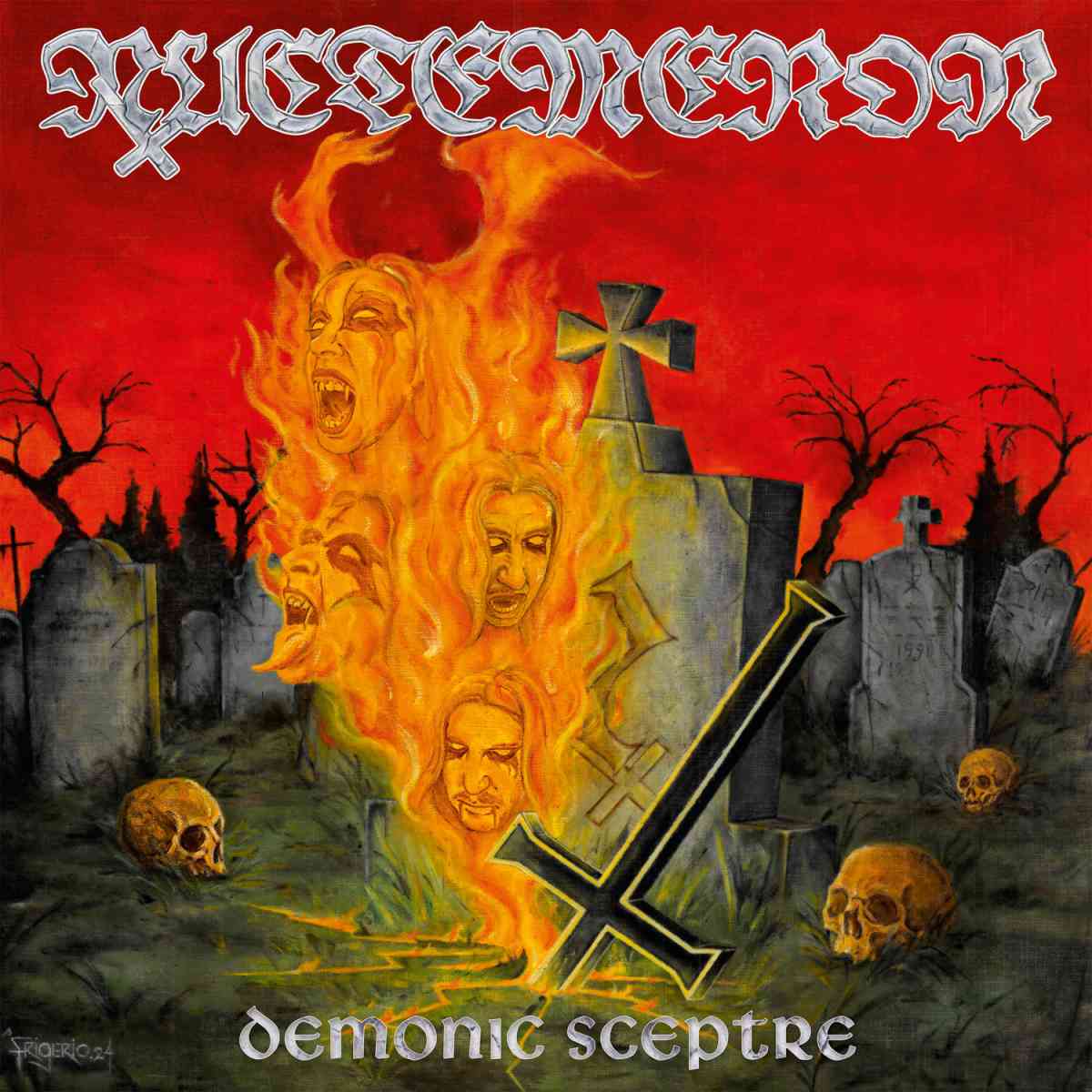 NUCTEMERON - Demonic Sceptre - artwork NUCTEMERON - Demonic Sceptre - album cover